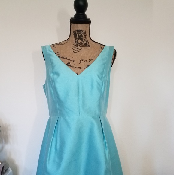 Sold:Kate Spade Susannah Dress, silk blend fit & flare - Picture 1 of 8